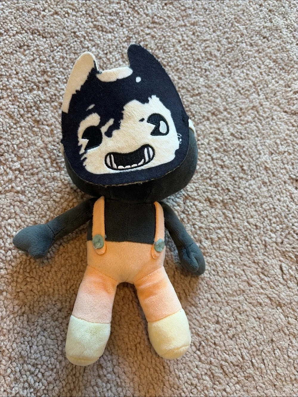 BENDY &THE INK MACHINE WITH REMOVABLE MASK 10” PLUSH SAMMY LAWRENCE